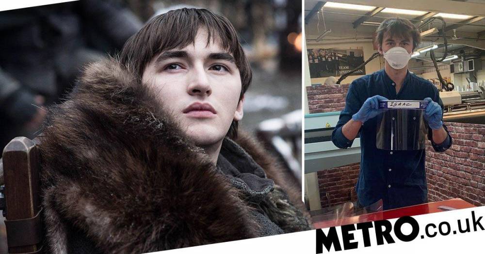 Game Of Thrones star Isaac Hempstead Wright’s step-dad making coronavirus masks for NHS - metro.co.uk - county Wright - county Hempstead