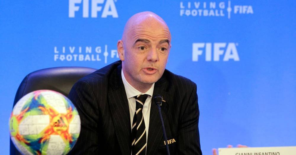 Gianni Infantino - FIFA president issues statement on resuming the football season - manchestereveningnews.co.uk - Britain