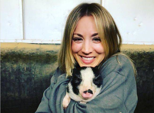 Kaley Cuoco Welcomes Two Piglets To Her Family And You’ll Swoon Over These Cuties! - etcanada.com