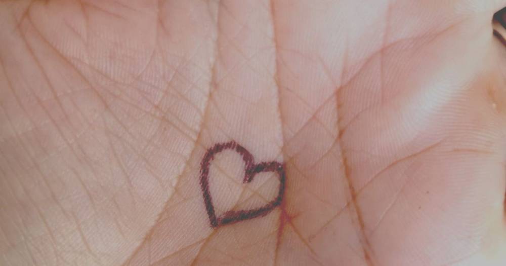 Priti Patel - Share pic of heart on palm to support YouAreNotAlone for domestic abuse victims - dailyrecord.co.uk - Britain