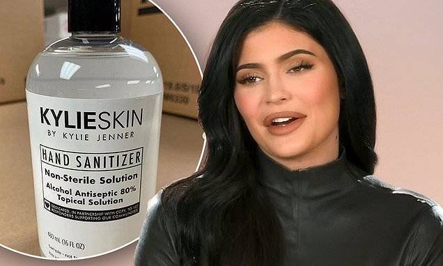 Kylie Jenner - Kris Jenner - Kylie Jenner starts delivering hand sanitizers to healthcare workers - dailymail.co.uk - state California