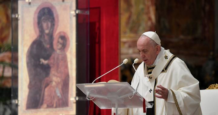 Coronavirus: Pope Francis spreads ‘message of hope’ ahead of Easter - globalnews.ca
