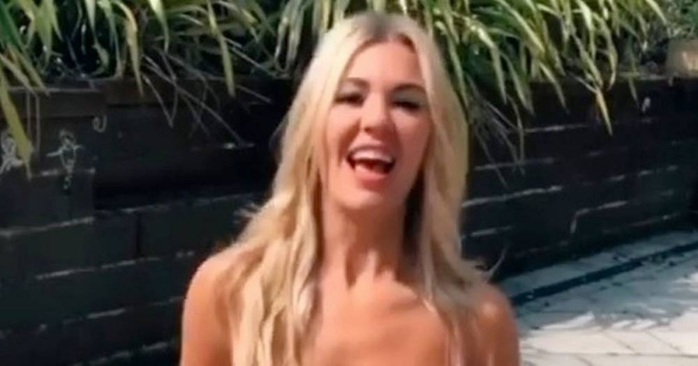Christine Macguinness - Paddy Macguinness - Christine McGuinness' boobs spill from plunging bikini as she performs sexy dance - dailystar.co.uk