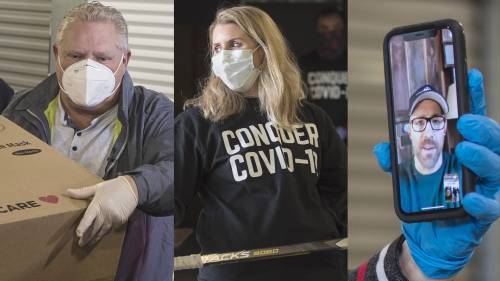 Doug Ford - Ryan Reynolds - Hayley Wickenheiser - Coronavirus outbreak: Doug Ford, Hayley Wickenheiser, Ryan Reynolds help collect PPE for Canadians - globalnews.ca