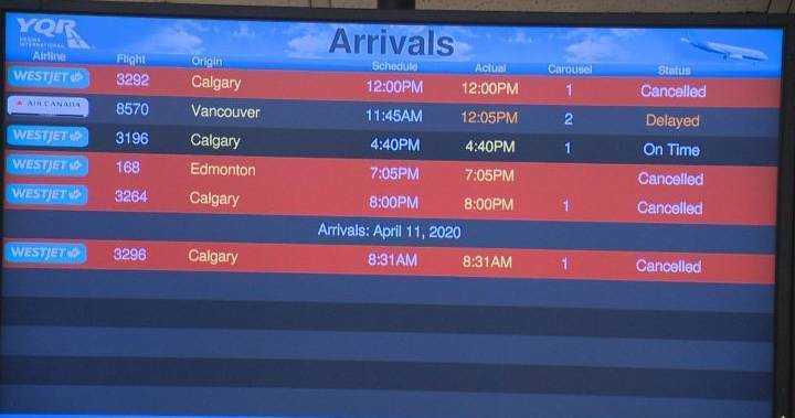 James Bogusz - ‘Ghost town’ airports feeling the pinch as passenger traffic plummets - globalnews.ca - city Ghost