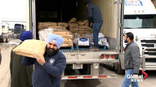 Kwabena Orduro - Coronavirus outbreak: Montreal Sikh community group offers food to those in need during COVID-19 crisis - globalnews.ca