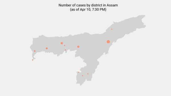 No new coronavirus cases reported in Assam as of 8:00 AM - Apr 12 - livemint.com - India