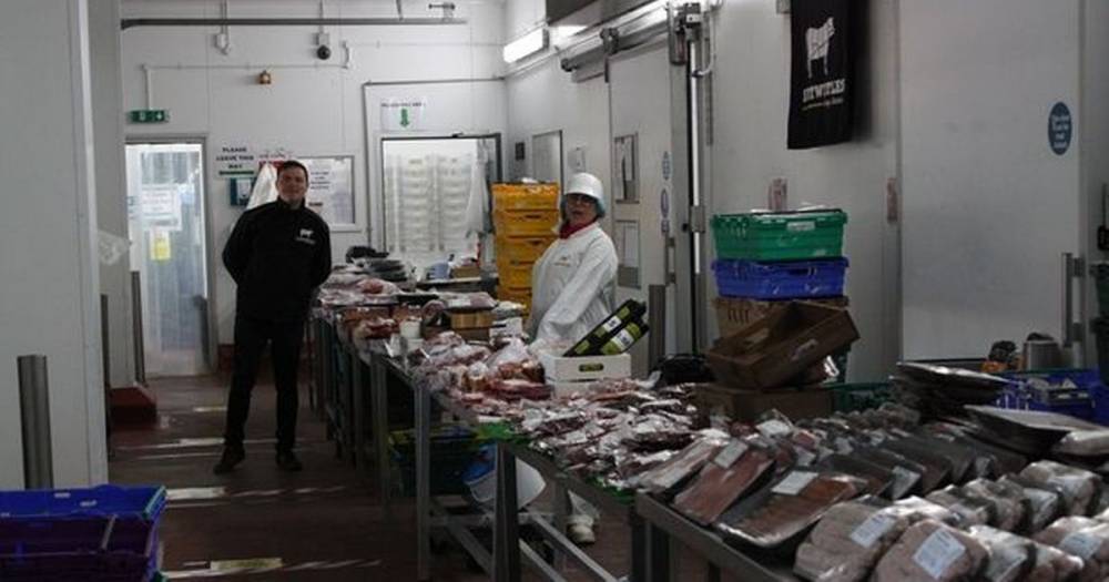 Secret butchers shop with £2m stockpile of meat opens to public for first time - mirror.co.uk - city Manchester