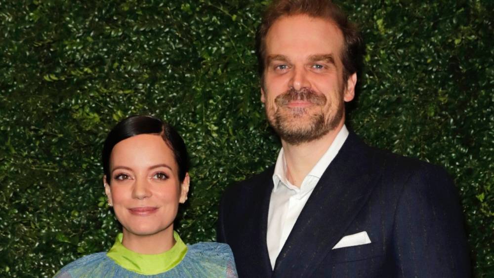 Lily Allen - David Harbour - Lily Allen Shows Off Her Baking Skills in Adorable At-Home Birthday Party for Boyfriend David Harbour - etonline.com