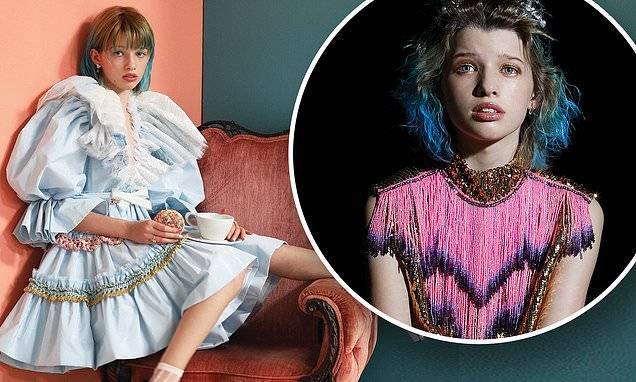 Milla Jovovich - Milla Jovovich's daughter Ever Anderson, 12, chats landing two movies 'after 22 auditions' - dailymail.co.uk