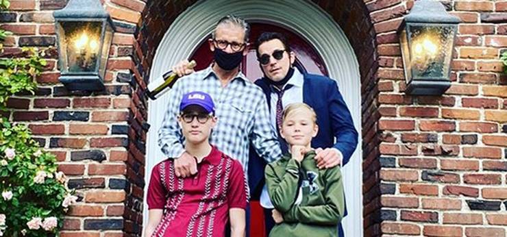 Happy Easter - Matt Bomer - Matt Bomer Shares Easter Family Photo with Husband Simon Halls & Their Sons - justjared.com