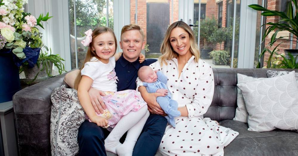Jo Hudson - Lucy Jo Hudson - Lewis Devine - Lucy-Jo Hudson reveals 'terrifying' birth ordeal as she introduces baby Carter: 'I felt so out of control' - ok.co.uk