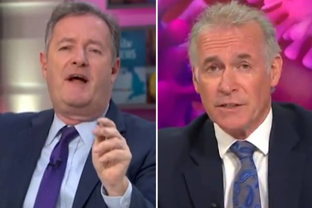 Piers Morgan - Hilary Jones - Piers Morgan forced to apologise for shouting over Good Morning Britain’s Dr Hilary - thesun.co.uk - Britain