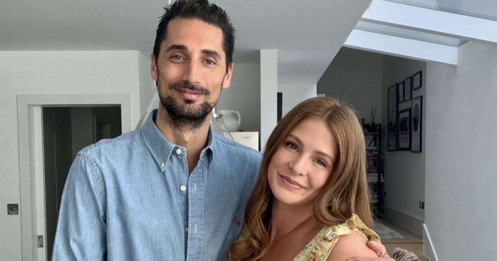 Millie Mackintosh - Easter Sunday - Millie Mackintosh shares sweet video of unborn baby girl moving and kicking as she counts down to due date - ok.co.uk - Britain - city Hugo, county Taylor - county Taylor