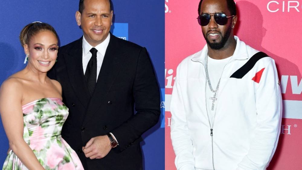 Alex Rodriguez - Sean Combs - Jennifer Lopez Hung Out With Her Fiancé, Alex Rodriguez, and Her Ex, Diddy, on Instagram Live - glamour.com
