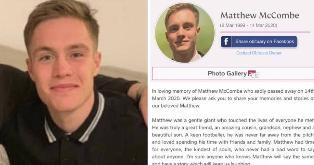 Billy Macneill - Parents of Celtic legend Billy McNeill's grandson share online obituary for friends to pay respects after tragic Amsterdam death - dailyrecord.co.uk - city Amsterdam