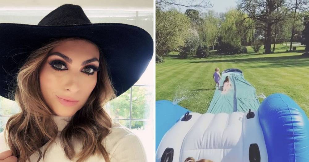 Luisa Zissman shows off huge garden as amazed fans question if she lives in a national park - ok.co.uk