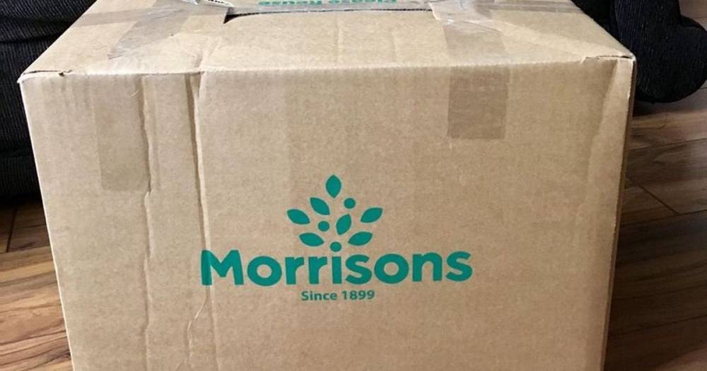 David Webster - Morrisons shopper, 87, left 'in tears' after receiving food box from hell - dailystar.co.uk - county Norfolk - county Durham