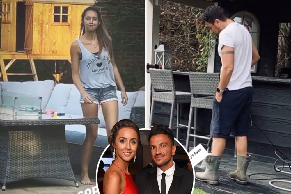 Peter Andre - Emily Macdonagh - Peter Andre shows off stunning garden with bar, BBQ and perfectly neat lawn - thesun.co.uk