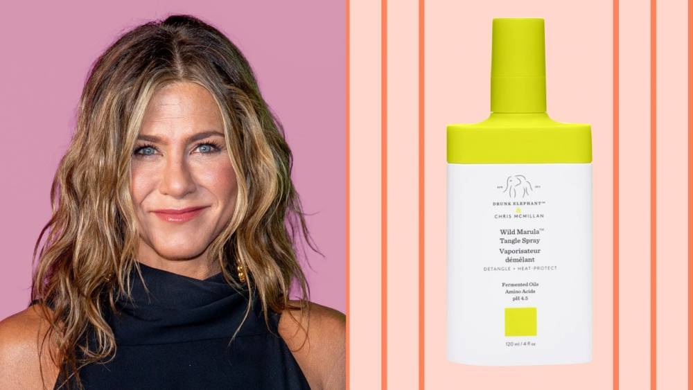I Tried Drunk Elephant Tangle Spray: The Secret to Jennifer Aniston Hair - glamour.com