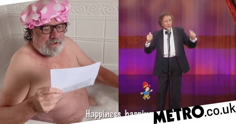 Ricky Tomlinson - Ricky Tomlinson sings in the bath as he leads celebrities covering Ken Dodd hit Happiness for the NHS - metro.co.uk - Britain
