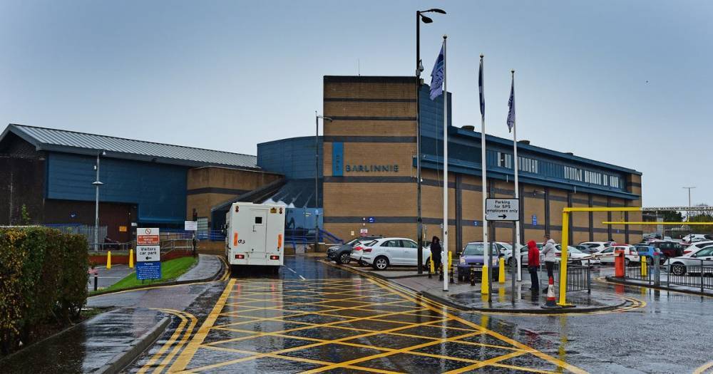 Barlinnie inmates cause havoc after climbing on to roof in exercise yard and refusing to come down - dailyrecord.co.uk - Scotland