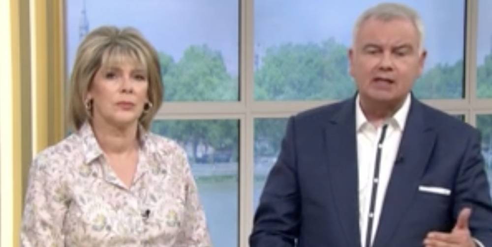 Holly Willoughby - Phillip Schofield - Ruth Langsford - Eamonn Holmes - Alice Beer - This Morning's Eamonn Holmes criticised for discussing disputed COVID-19 theory with guest on air - digitalspy.com