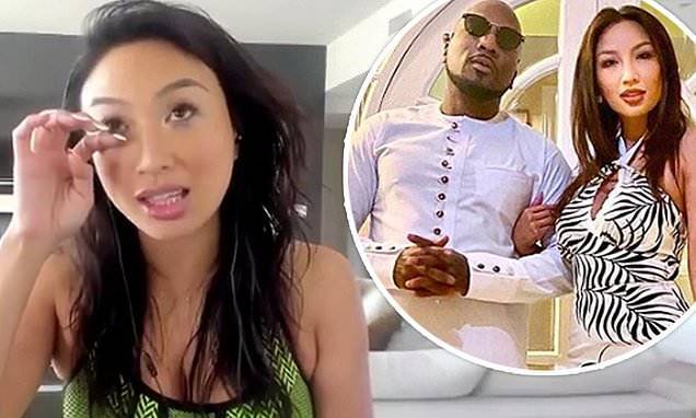 Amanda Seales - Jeannie Mai - Adrienne Bailon - Jeannie Mai gets emotional while discussing her new engagement to Jeezy after 'traumatic' divorce - dailymail.co.uk - county Wayne - county Jenkins