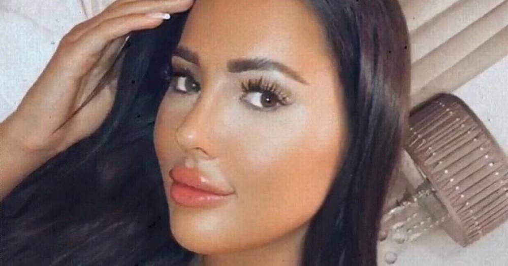 Yazmin Oukhellou - James Lock - Towie - TOWIE Yazmin Oukhellou's boobs spill out of lingerie in racy bedroom exposé - dailystar.co.uk