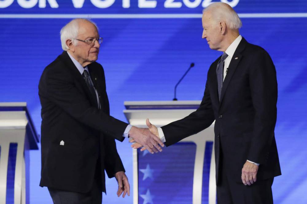 Donald Trump - Joe Biden - Bernie Sanders - Sanders backs Biden as ex-rivals join forces to beat Trump - clickorlando.com - Usa - Washington - city Sander - state Vermont - county Sanders