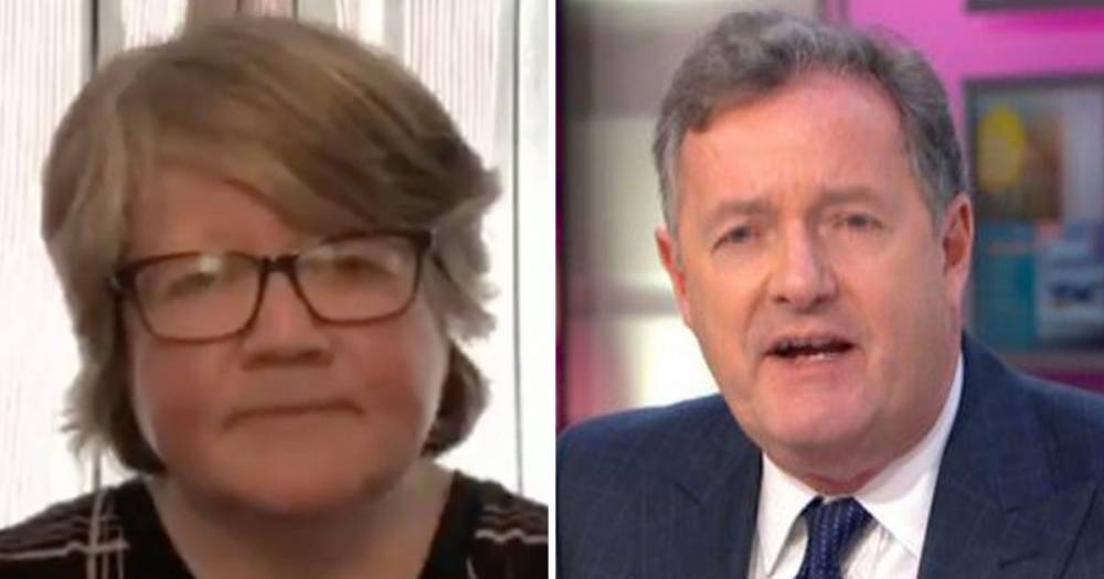 Piers Morgan - Kate Garraway - Piers Morgan slams MP Thérèse Coffey as she pleads for him to not shout in Good Morning Britain row - ok.co.uk - Britain