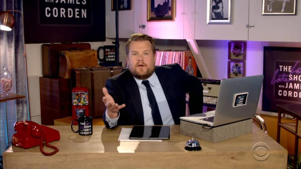 James Corden Is Left Furious As His Colleagues Fail To Laugh At His Jokes In Awkward Zoom Chat - etcanada.com