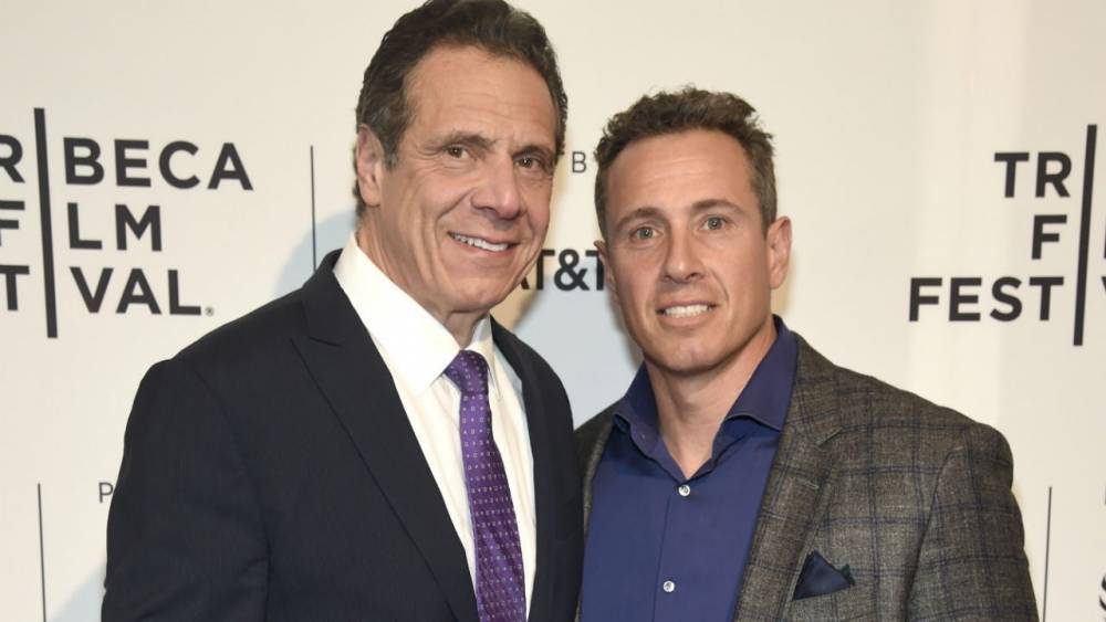 Andrew Cuomo - Chris Cuomo - Andrew Cuomo Says He Was 'Somewhere Between a Father and a Brother' for Chris Growing Up - etonline.com - New York