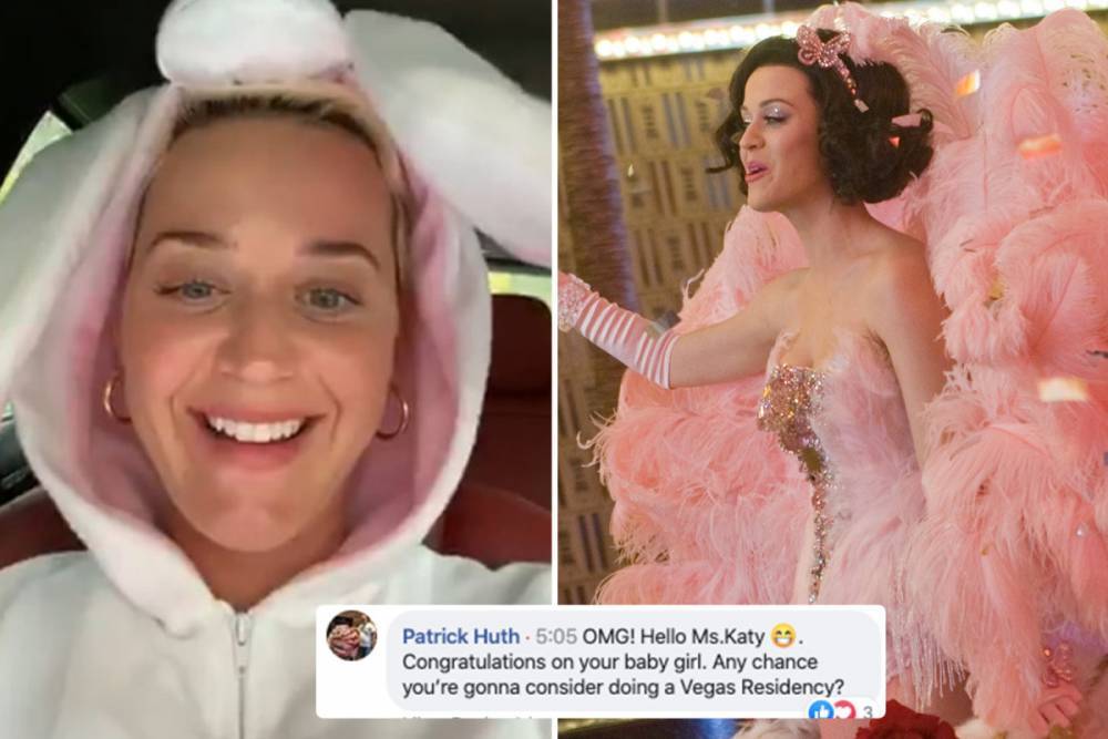 Katy Perry - Orlando Bloom - Easter Sunday - Pregnant Katy Perry hints she’s launching a Las Vegas residency in fan Q&A - thesun.co.uk - Usa - city Las Vegas