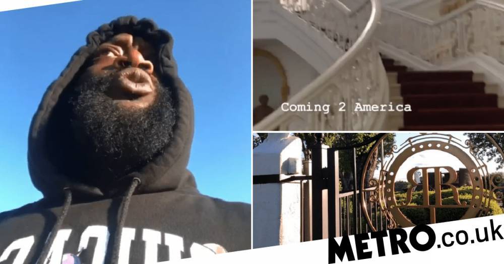 Rick Ross tours $5m mega mansion with biggest swimming pool in the US and over 100 rooms - metro.co.uk - Usa - Georgia - city Fayetteville