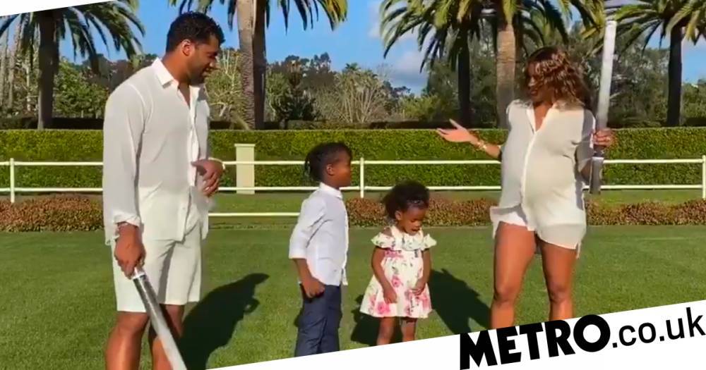 Russell Wilson - Ciara Wilsonа - Ciara and Russell Wilson reveal baby’s sex with cute announcement from their kids - metro.co.uk