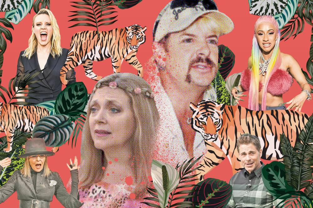 Carole Baskin - Claws are out as celebs take sides on ‘Tiger King’ - nypost.com