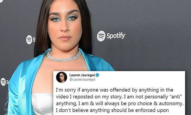 Lauren Jauregui - Fifth Harmony alum Lauren Jauregui apologizes for anti-vaxxing video - dailymail.co.uk