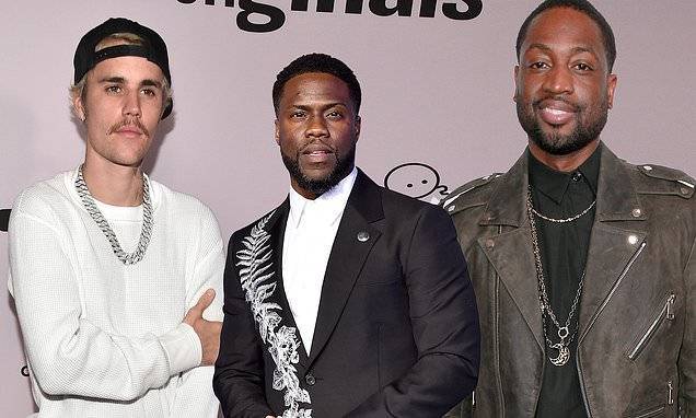 Michael Rubin - Kevin Hart - Justin Bieber - Justin Bieber, Kevin Hart, and Dwyane Wade among celebs to join All In Challenge for COVID-19 relief - dailymail.co.uk - Usa