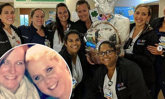 Amy Schumer - Jen Cloudman - Amy Schumer donates KN95 masks to NY hospital where her longtime friend works as a nurse - dailymail.co.uk - New York - city New York - Nassau