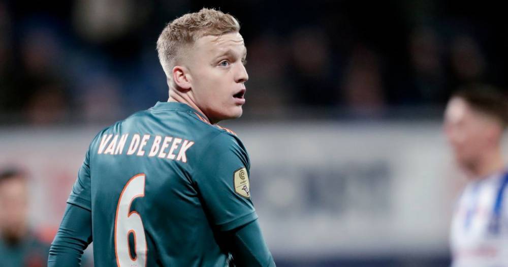 Donny Van-De-Beek - Donny van de Beek agent issues transfer update amid Manchester United links - manchestereveningnews.co.uk - city Madrid, county Real - county Real - city Manchester