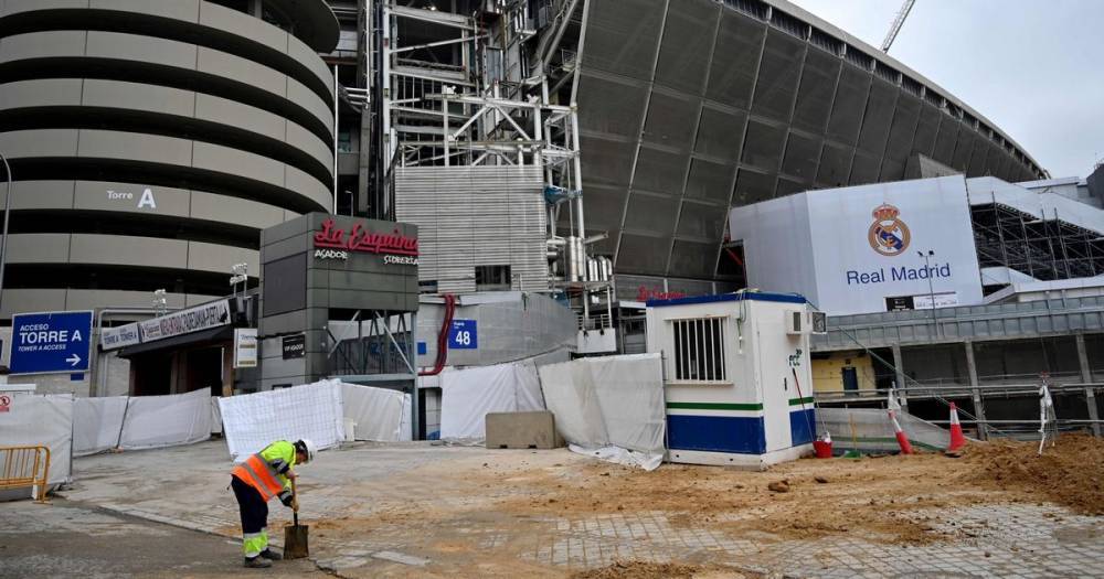 Real Madrid begin construction work on £500m Bernabeu stadium renovation - dailystar.co.uk - city Madrid, county Real - county Real