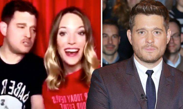 Luisana Lopilato - Michael Buble's wife Luisana Lopilato defends star after he sparks concern by elbowing her - express.co.uk