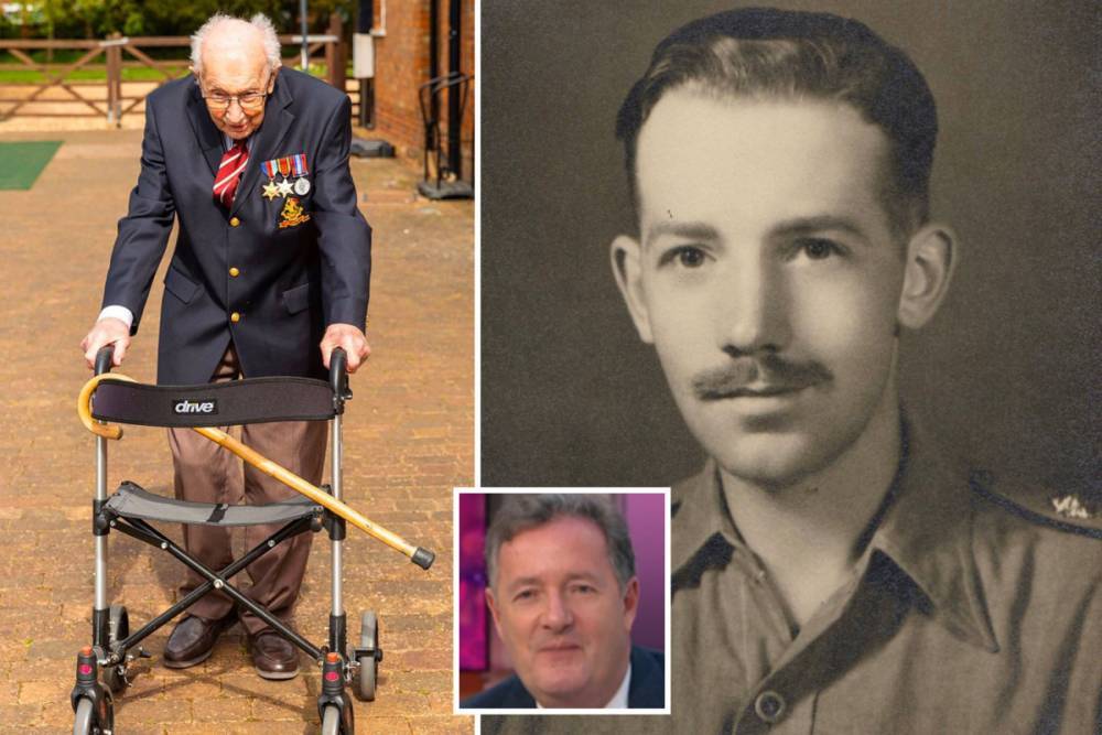 Piers Morgan - Tom Moore - Piers Morgan calls for war hero Captain Tom Moore, 99, to get knighthood as he raises £5m for the NHS - thesun.co.uk - Britain