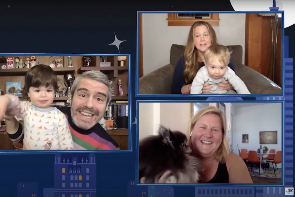 Amy Schumer And Andy Cohen’s Kids Have A Remote Playdate - etcanada.com - county Real