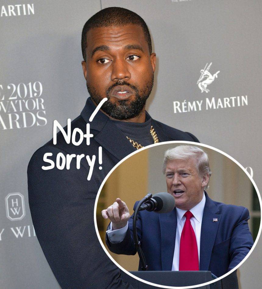 Donald Trump - Kanye West Says He Won’t Be Bullied Out Of Voting For Donald Trump In November! - perezhilton.com