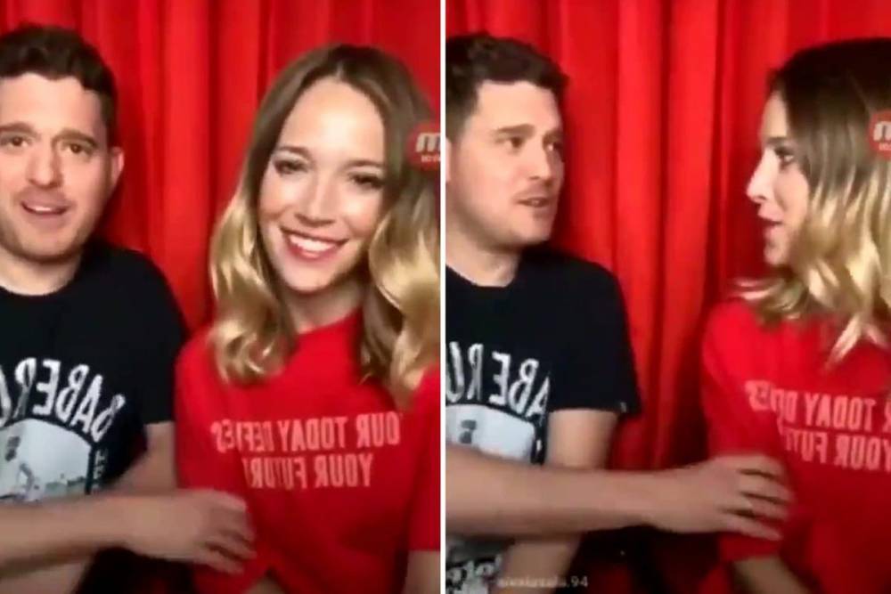 Luisana Lopilato - Michael Bublé’s wife defends their marriage after video of the singer elbowing her sparks concern - thesun.co.uk