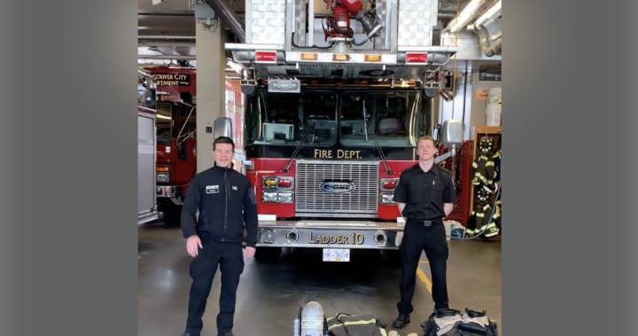 Coronavirus: North Vancouver firefighters film virtual tour of fire hall - globalnews.ca