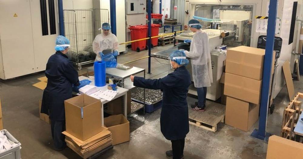 Stockport firm producing 100,000 visors a week to protect NHS and care workers - manchestereveningnews.co.uk