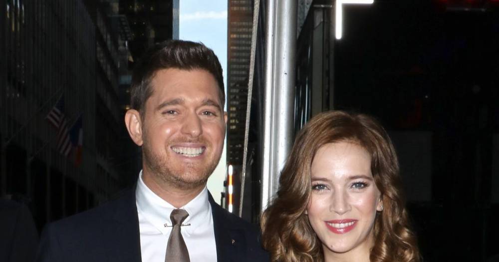 Michael Buble - Luisana Lopilato - Michael Buble's wife defends him after video sparks concern - wonderwall.com